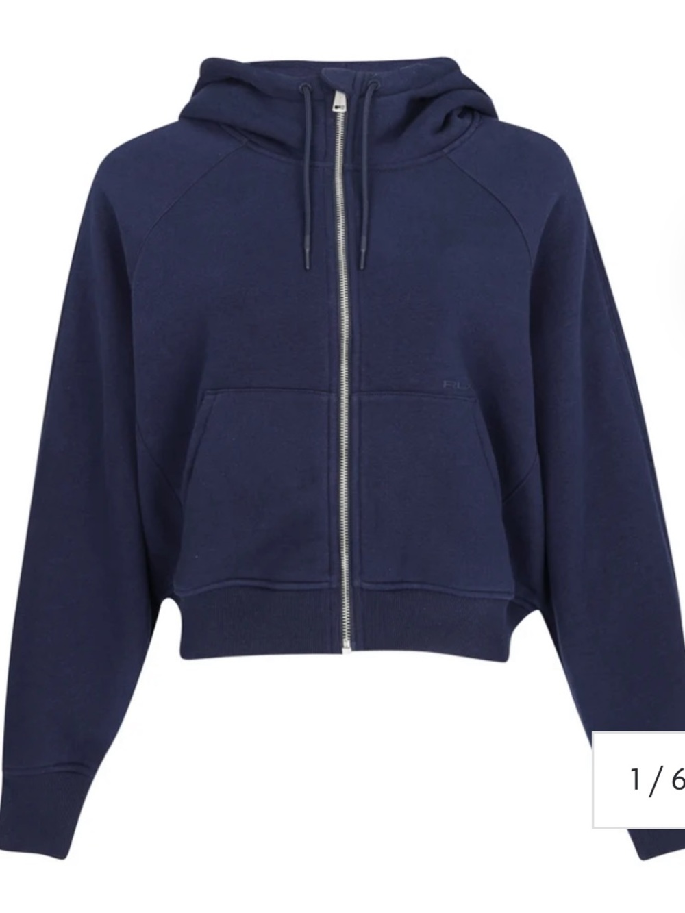 Ralph Lauren Navy Full-Zip Hoodie